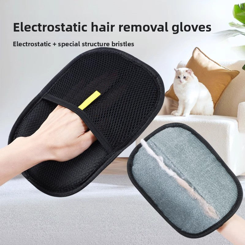 Pet Hair Removal Glove for Furniture and Clothing