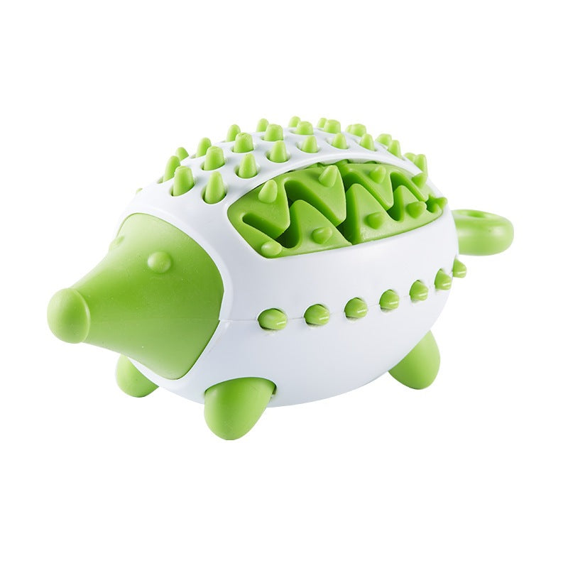 Hedgehog Dog Chew Toy – Treat Dispenser & Dental Chew for Aggressive Chewers