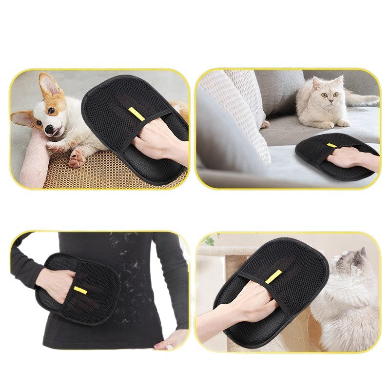 Pet Hair Removal Glove for Furniture and Clothing
