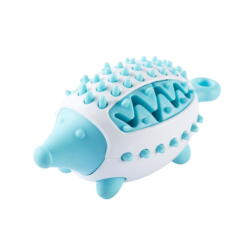 Hedgehog Dog Chew Toy – Treat Dispenser & Dental Chew for Aggressive Chewers