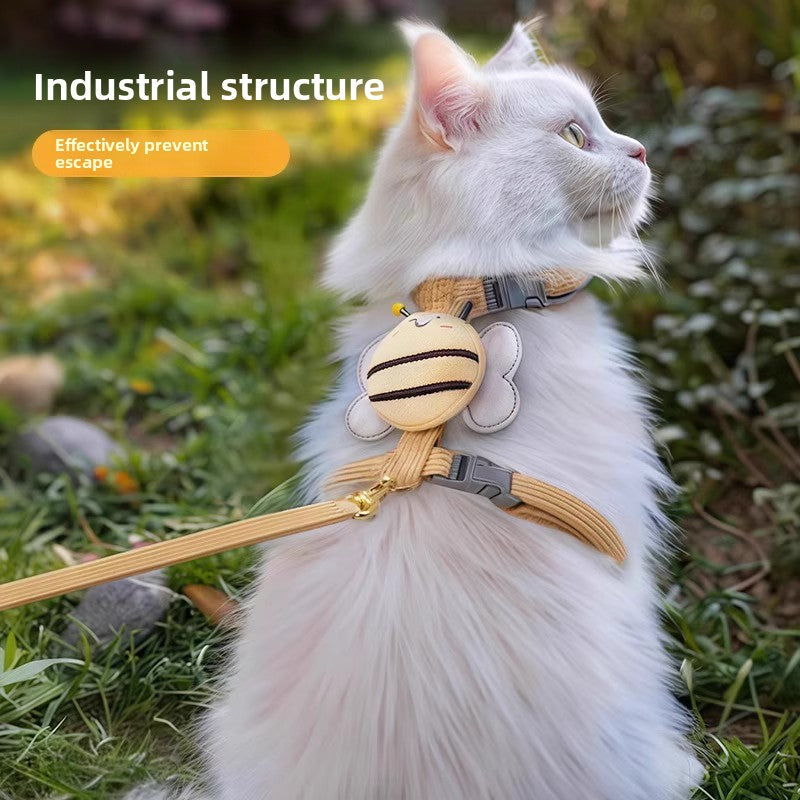 Adjustable Cat Leash Vest Harness