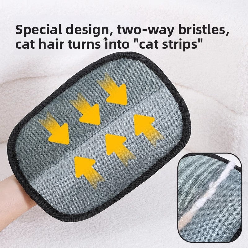 Pet Hair Removal Glove for Furniture and Clothing