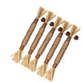 Natural Catnip Cat Chew Toy – Cotton Rope & Wood for Aggressive Chewers