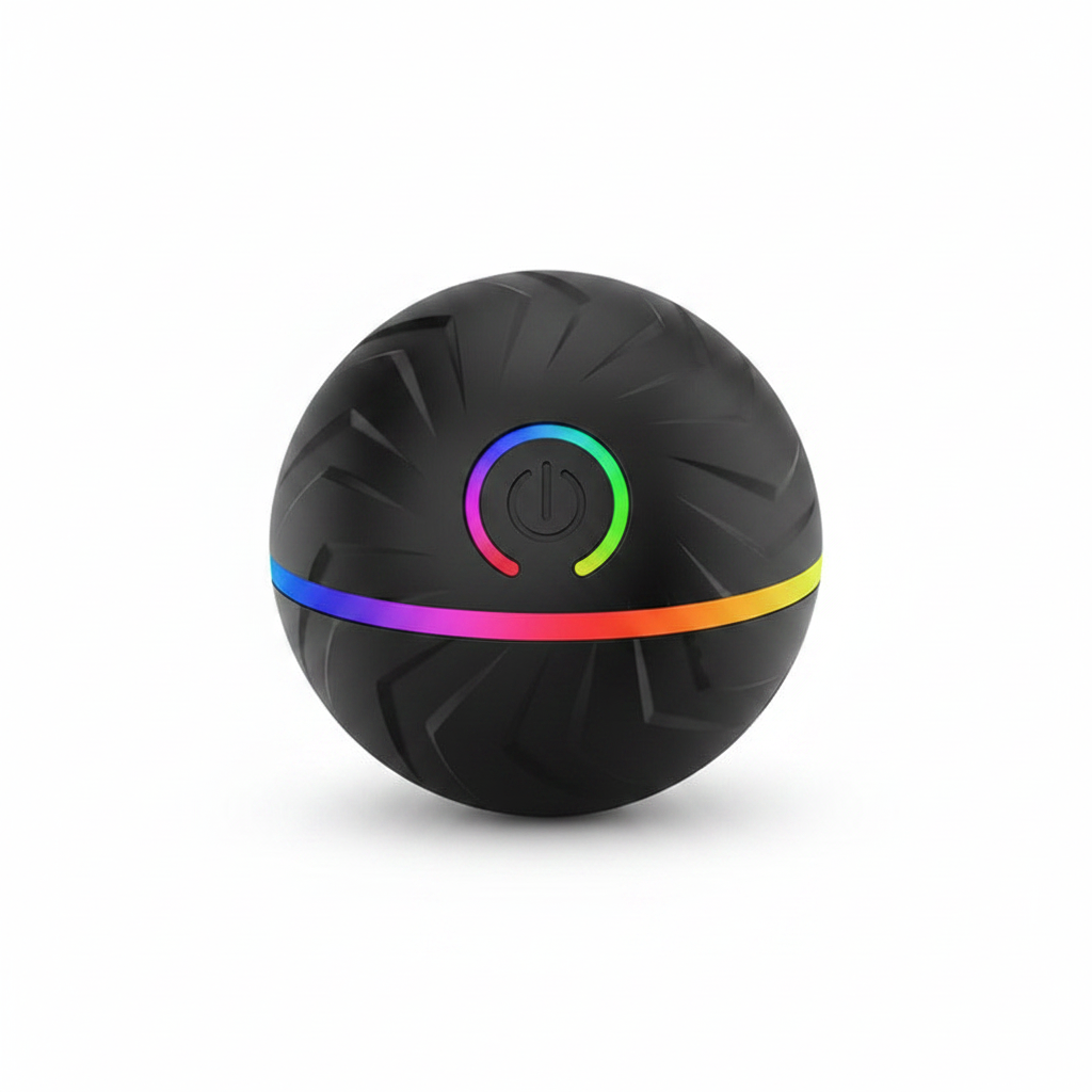 Gravity Bouncing Dog Toy Ball – Unpredictable Chew-Resistant Play Ball in 8 Colors