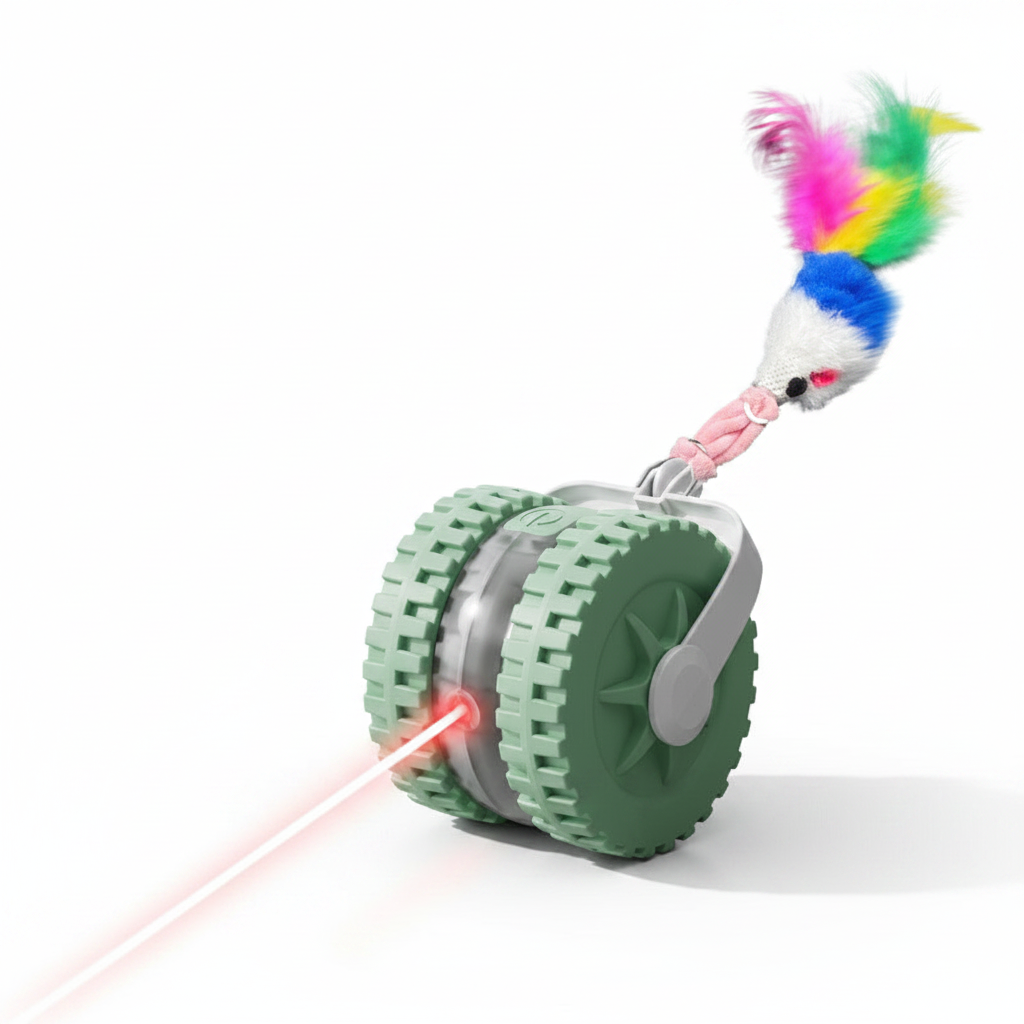 Smart Laser Cat Toy Ball – Self-Moving Electric Pet Toy for Indoor Cats