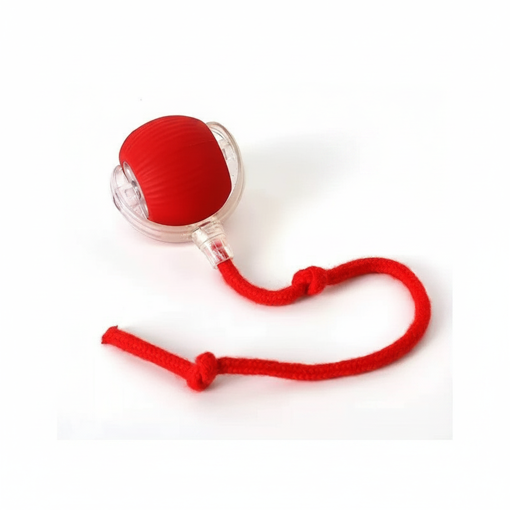Automatic Silicone Cat Ball Toy – Motion-Activated Self-Rolling Toy with 3 Speed Modes