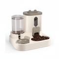 Automatic Pet Food Dispenser with Double Bowl – Portion Control for Cats & Dogs