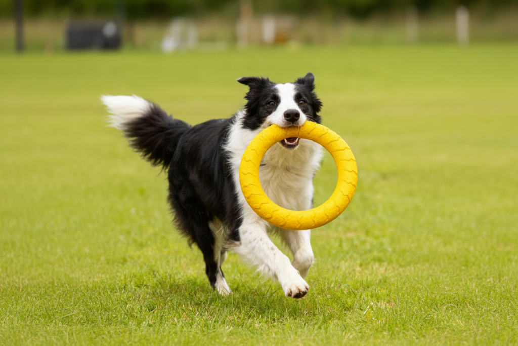 Durable Dog Chew Rings – EVA Bite-Resistant Toys for Aggressive Chewers
