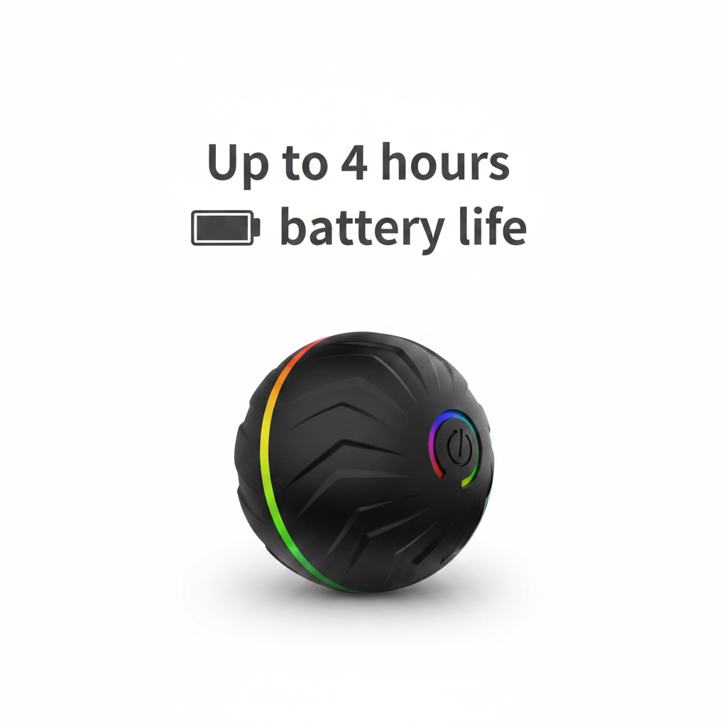 Gravity Bouncing Dog Toy Ball – Unpredictable Chew-Resistant Play Ball in 8 Colors