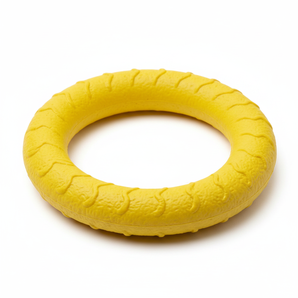 Durable Dog Chew Rings – EVA Bite-Resistant Toys for Aggressive Chewers