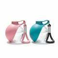 Foldable Pet Travel Water Bottle – Leak-Proof Silicone Bottle for Dogs & Cats