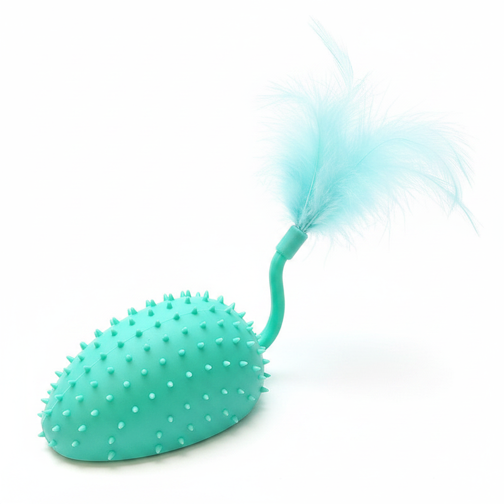 Remote Control Silicone Mouse Cat Toy – Interactive Electric Chase Toy for Cats